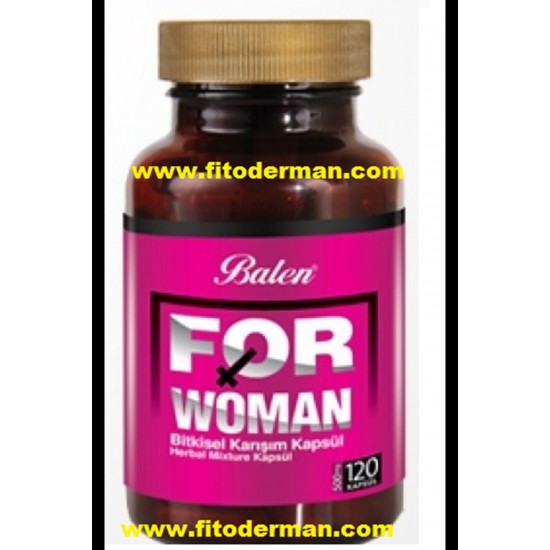 Balen For Woman 620 mg * 120 Kapsül