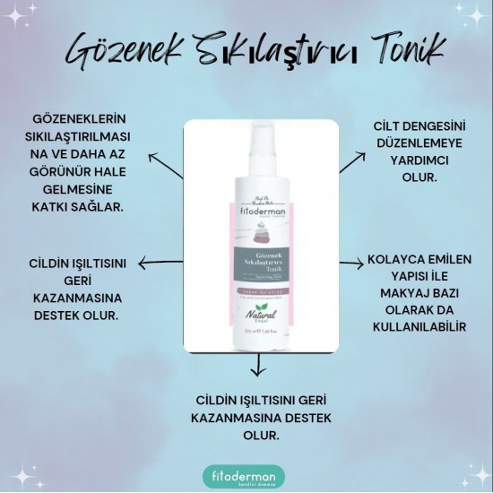 Fitoderman Gözenek Sıkılaştırıcı Tonik 225 mL